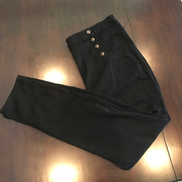 COPY - Hot Topic Black High Waist Skinny Pants - Picture 4 of 6